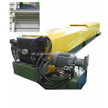 Kvadratisk downspout forming machine